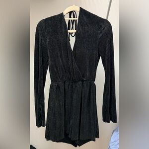 Xhilaration Black Long Sleeve Dress